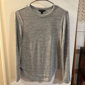 Banana Republic | Gray Luxespun Long Sleeve Tee Shirt